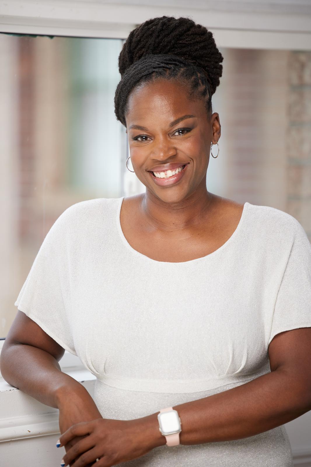 Calissa Ngozi - White top