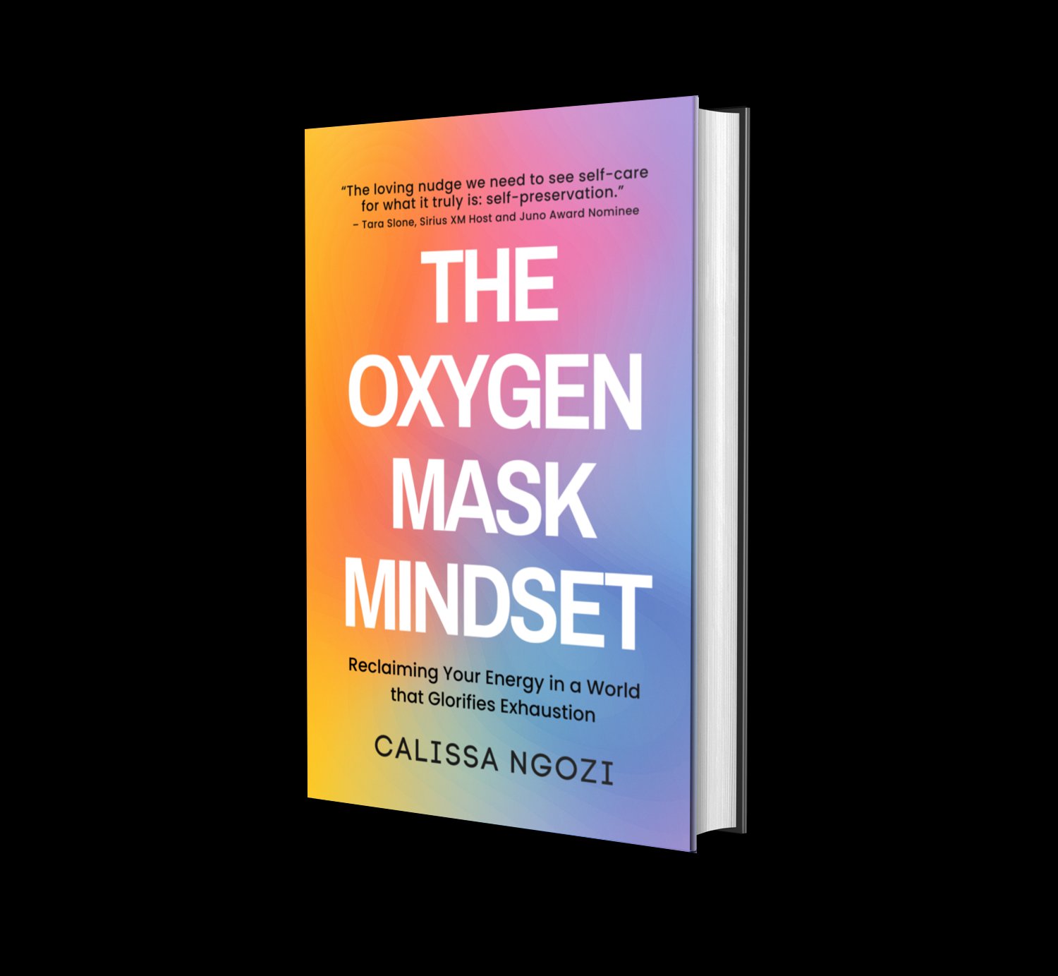 The Oxygen Mask Mindset by Calissa Ngozi book cover