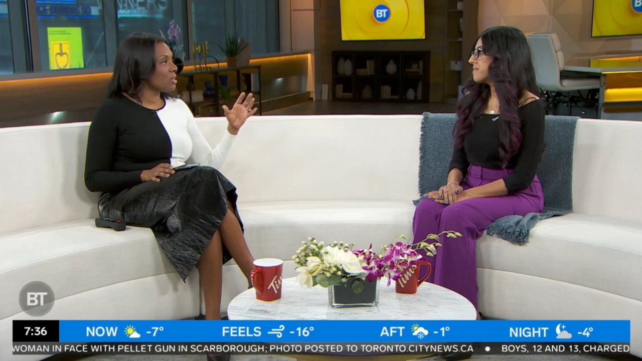 Client on Breakfast Television