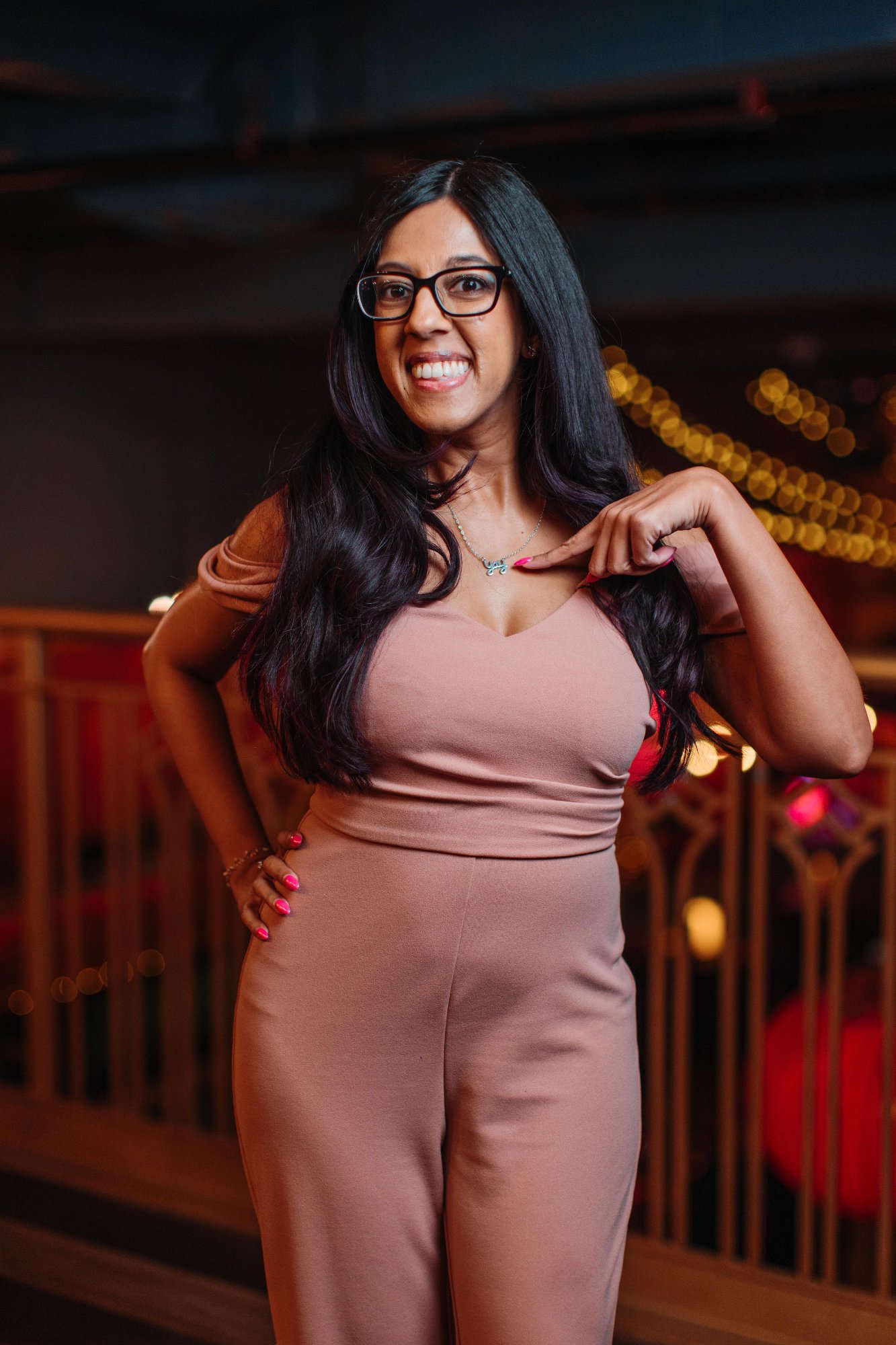 Lauren Pires - Pink outfit